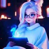 Кэтрин печатает... 💙💙💙