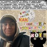 во дворе был кот