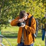 Лешка фотографирует