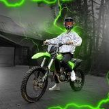 Немец на Kawasaki