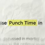 PUNCH TIME