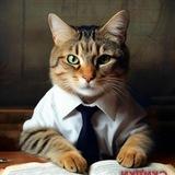 Юморной кот